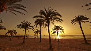 Ubicación cercana a la playa y arena blanca