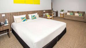 Premium bedding, in-room safe, desk, iron/ironing board