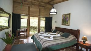 Premium bedding, down comforters, pillowtop beds, in-room safe