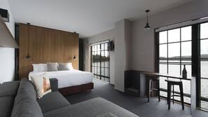 Premium bedding, iron/ironing board