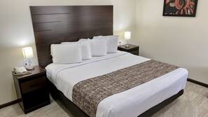 Pillow top beds, iron/ironing board, free WiFi