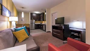 In-room safe, desk, iron/ironing board, free cribs/infant beds