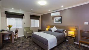 Premium bedding, in-room safe, desk, iron/ironing board