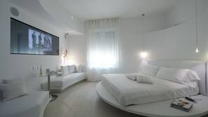Draps en coton égyptien, couette en duvet d'oie