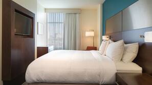 In-room safe, desk, iron/ironing board, free cribs/infant beds