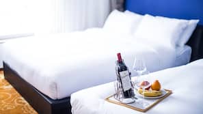 Premium bedding, down comforters, in-room safe, individually furnished