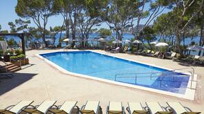 Piscine couverte, piscine extérieure