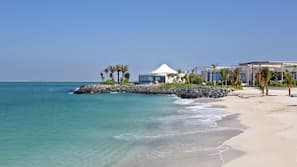 Private beach