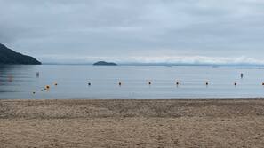 Private beach