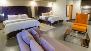 In-room safe, individually furnished, soundproofing