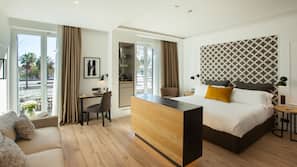 Premium bedding, minibar, in-room safe, soundproofing