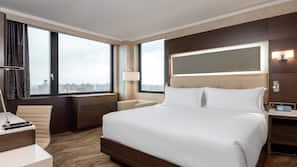 Coffre-forts dans les chambres, bureau, rideaux occultants