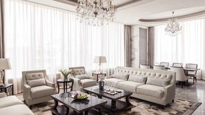 Premium bedding, minibar, in-room safe, desk