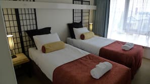 Cribs/infant beds, rollaway beds, free WiFi, bed sheets