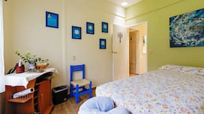 In-room safe, iron/ironing board, free cribs/infant beds, free WiFi