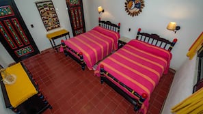 In-room safe, iron/ironing board, free cribs/infant beds, free WiFi