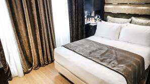 Literie de qualité supérieure, minibar, coffre-forts dans les chambres