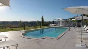 Indoor pool, outdoor pool