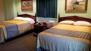 Desk, iron/ironing board, cribs/infant beds, rollaway beds