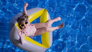 2 outdoor pools, pool umbrellas, sun loungers