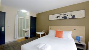 In-room safe, blackout curtains, cots/infant beds, free WiFi