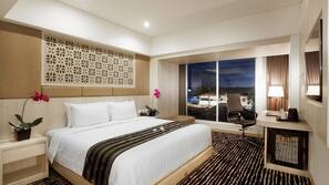 In-room safe, desk, blackout curtains, iron/ironing board