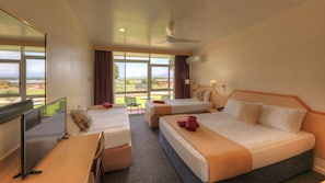 Family Room | Premium bedding, Select Comfort beds, individually furnished