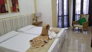 Minibar, chambres insonorisées, draps fournis