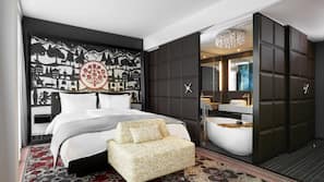 Premium bedding, minibar, in-room safe, desk