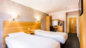Desk, iron/ironing board, free WiFi, bed sheets
