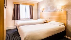 Desk, iron/ironing board, free WiFi, bed sheets