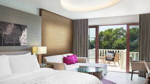 1 bedroom, premium bedding, pillow top beds, minibar