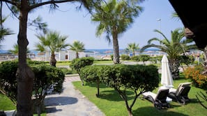Private beach, beach cabanas, sun-loungers, beach umbrellas