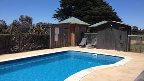Seasonal outdoor pool