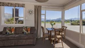 1 bedroom, premium bedding, pillow top beds, iron/ironing board