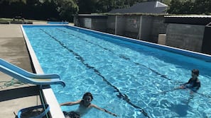 Seasonal outdoor pool