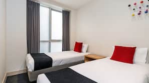 Desk, iron/ironing board, cots/infant beds, WiFi