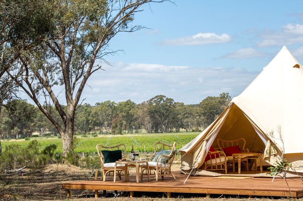 View from room, Balgownie Estate Winery Retreat & Restaurant