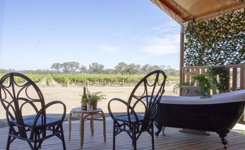 View from room, Balgownie Estate Winery Retreat & Restaurant