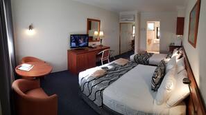 In-room safe, iron/ironing board, cots/infant beds, free WiFi