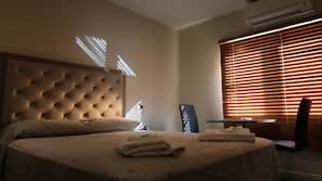 Premium bedding, iron/ironing board, free WiFi