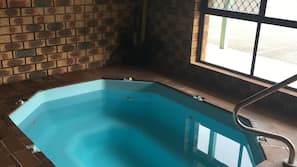 Indoor spa bath