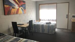 Iron/ironing board, free cots/infant beds, free WiFi