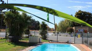 Seasonal outdoor pool