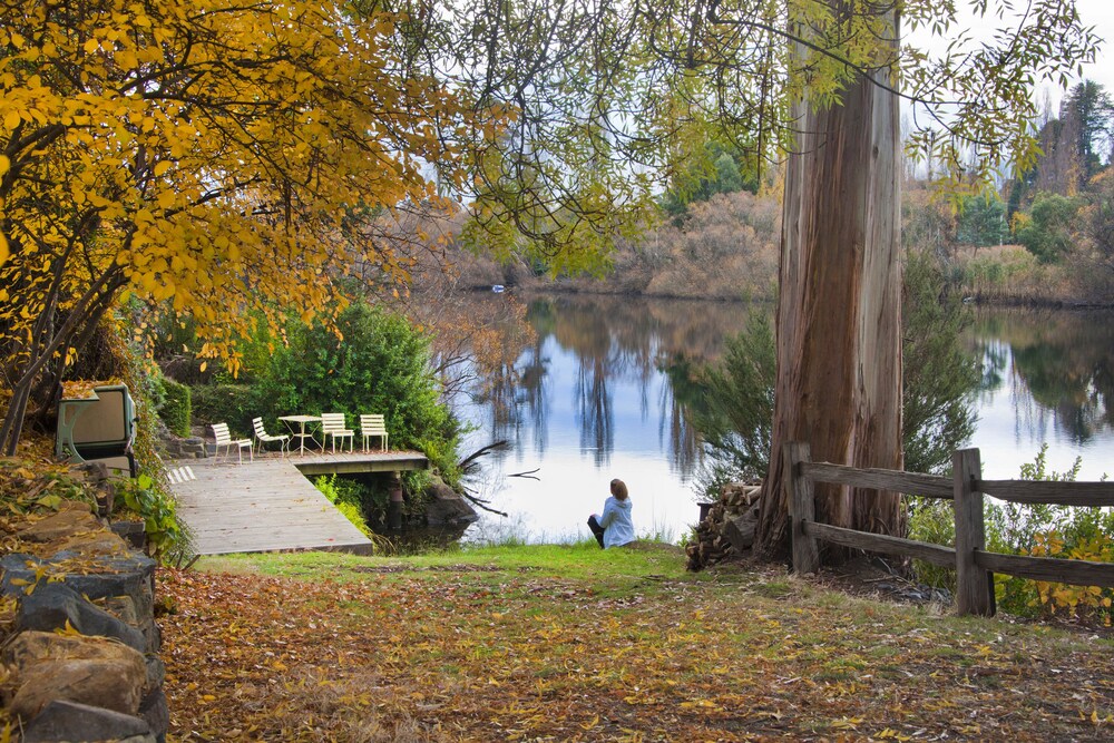 Property grounds, The Shingles Riverside Cottages