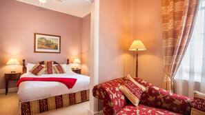 Premium bedding, individually decorated, individually furnished, linens