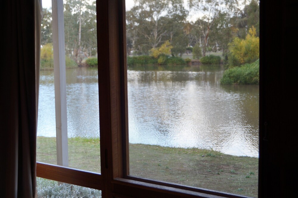 View from room, Magdala Motor Lodge & Lakeside Restaurant