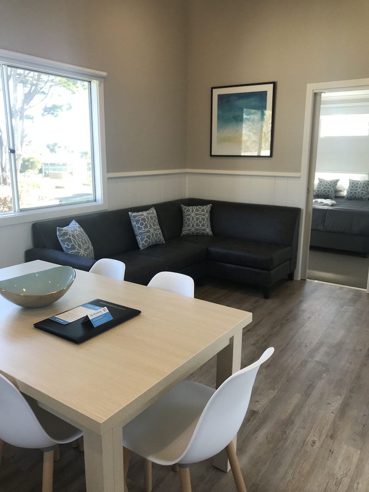 Living area, NRMA Portland Bay Holiday Park