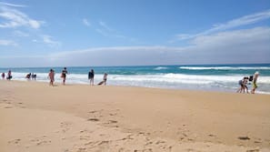 Beach nearby, white sand