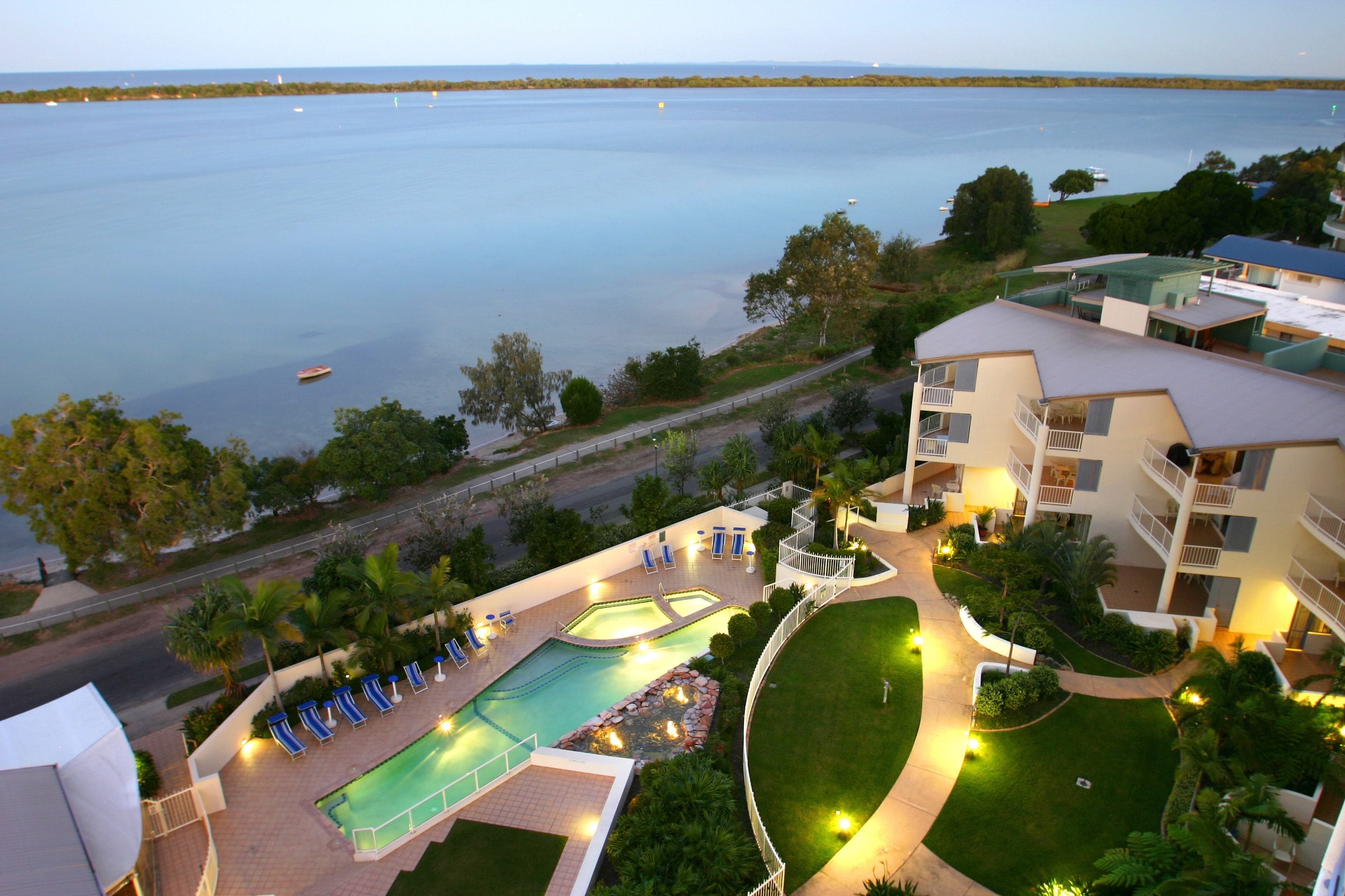Moorings Beach Resort in Caloundra, Australia